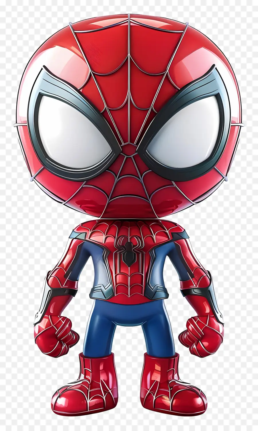 Spiderman Yang Lucu，Manusia Laba Laba Chibi PNG