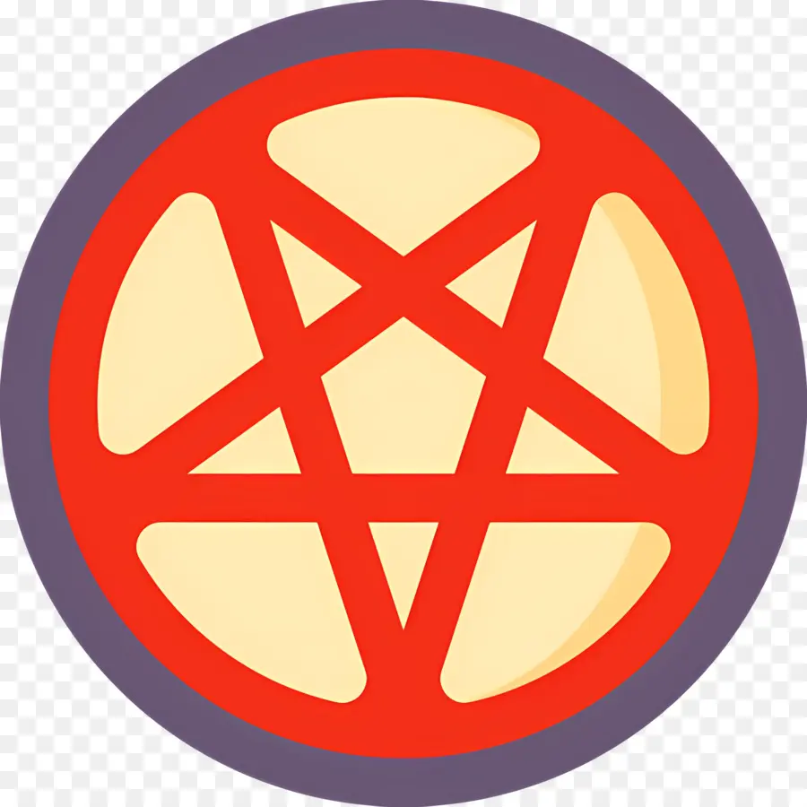 Simbol Pentagram，Pentagram PNG