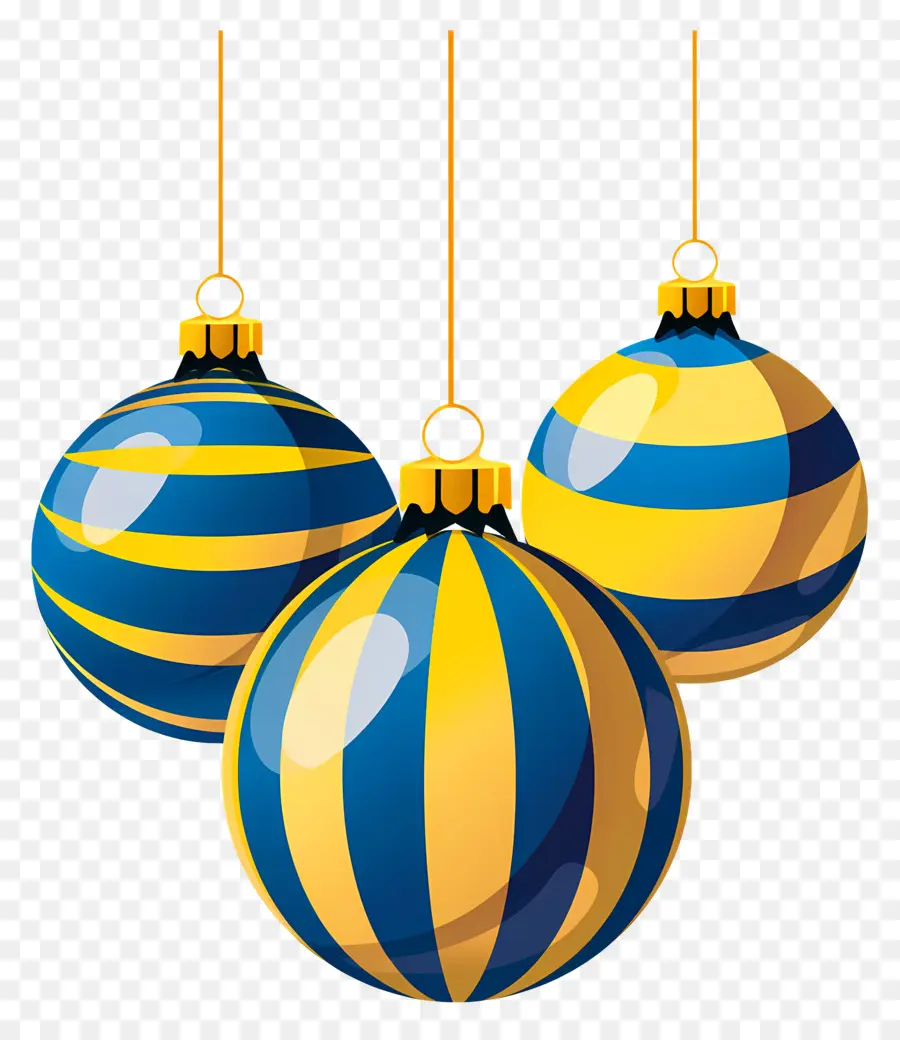 Menggantung Bola Natal，Ornamen PNG