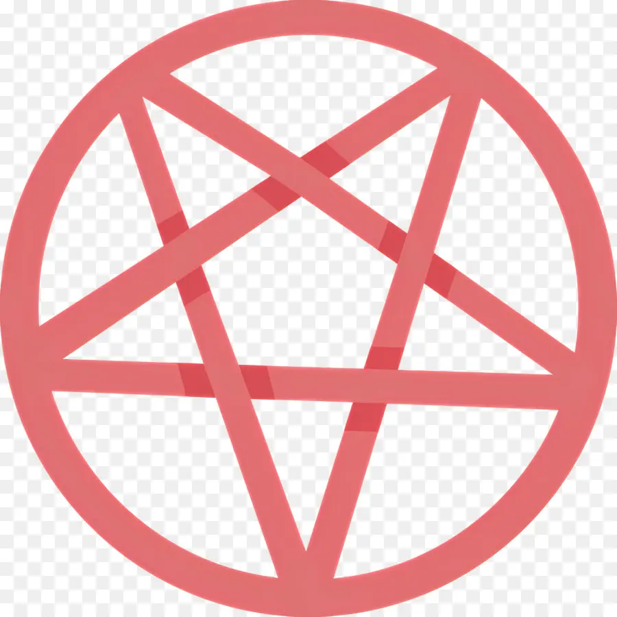 Simbol Pentagram，Pentagram PNG