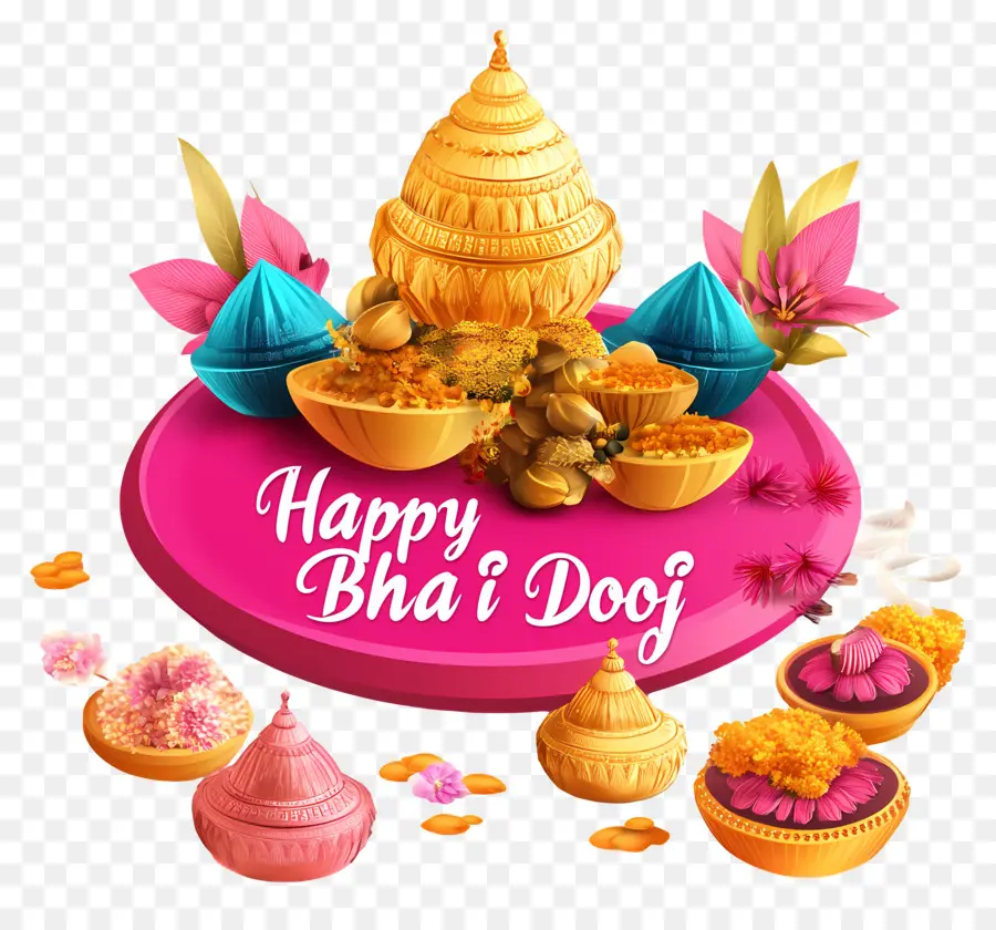 Selamat Bhai Dooj，Teks Selamat Bhai Dooj PNG