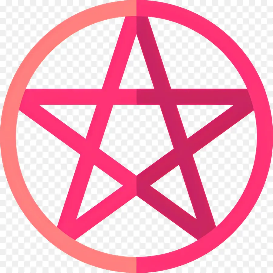 Simbol Pentagram，Pentagram PNG