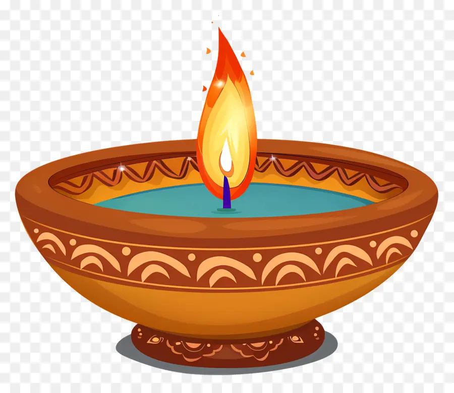 Diwali Diya，Lampu PNG