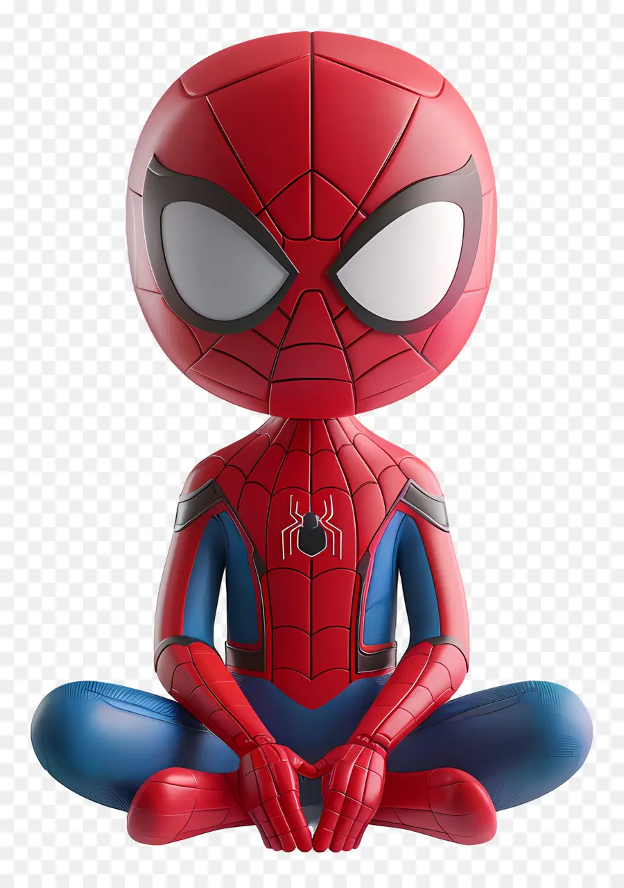 Spiderman Yang Lucu，Spider Man Sedang Duduk PNG