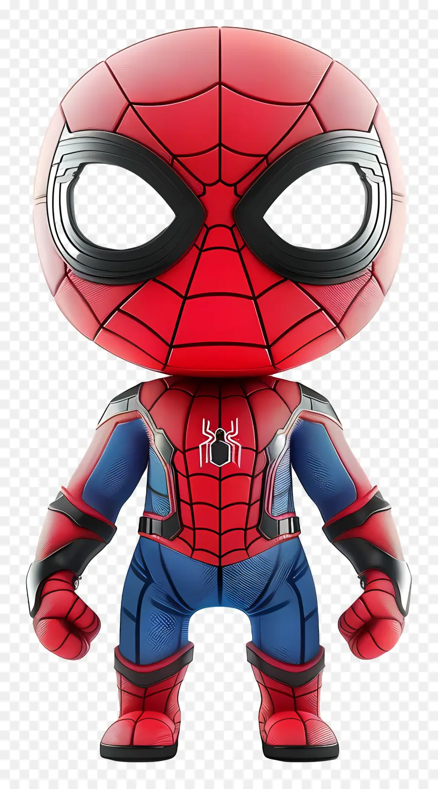 Spiderman Yang Lucu，Manusia Laba Laba Chibi PNG