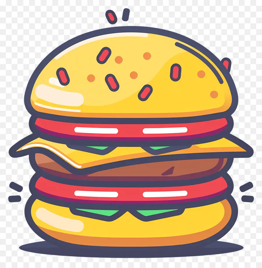 Burger Berair，Burgernya PNG