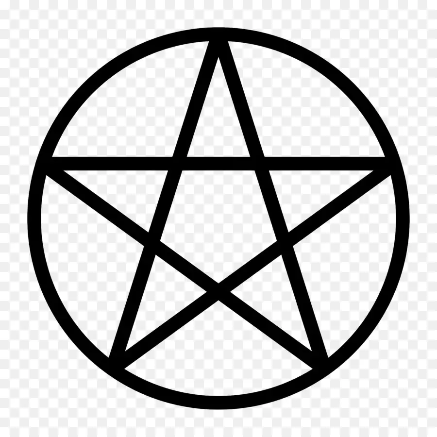 Simbol Pentagram，Pentagram PNG