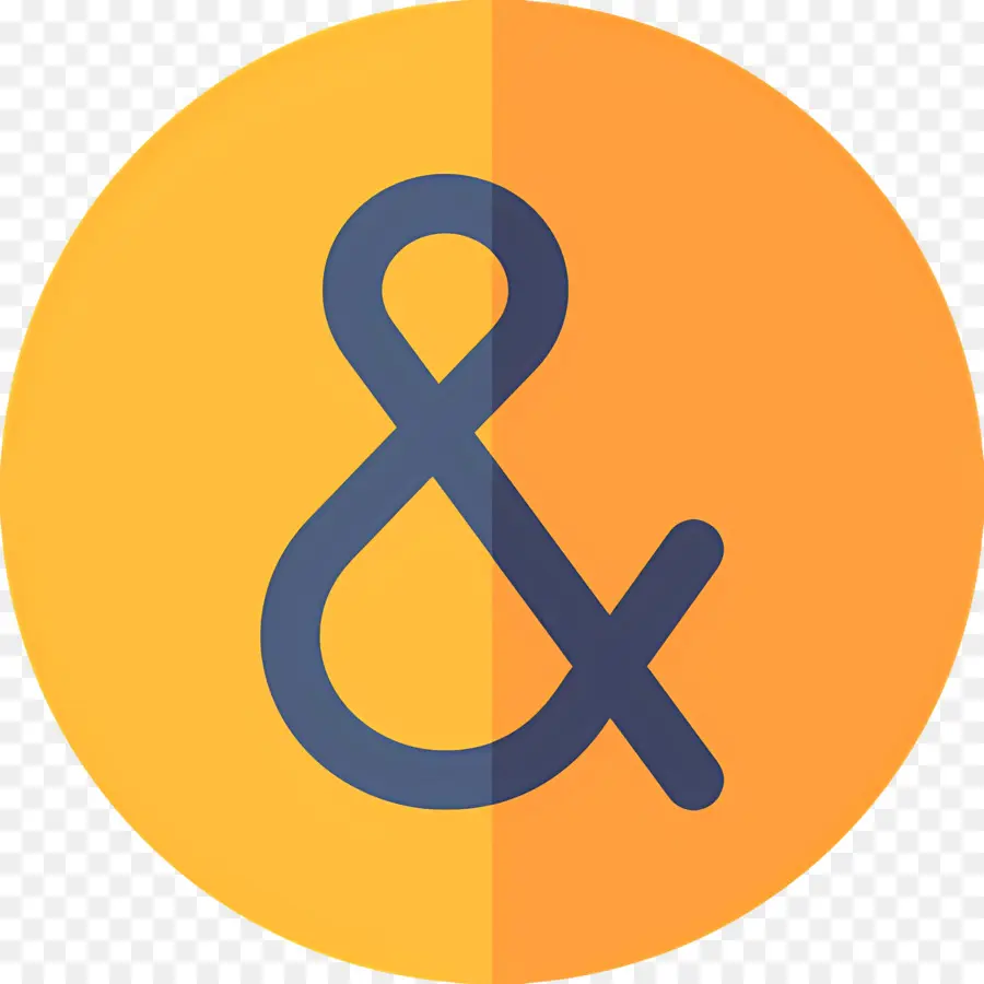 Simbol Ampersand，Ampersand Ungu PNG