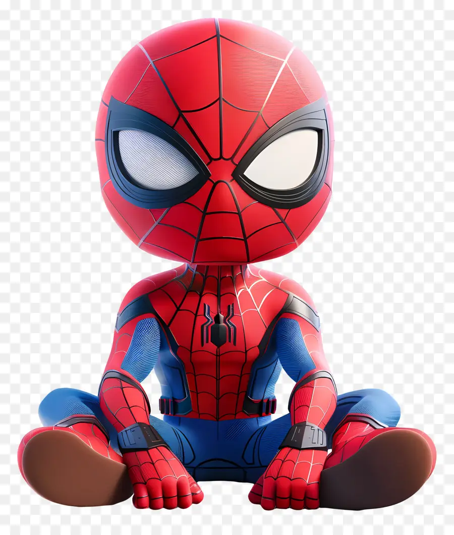 Spiderman Yang Lucu，Spider Man Sedang Duduk PNG