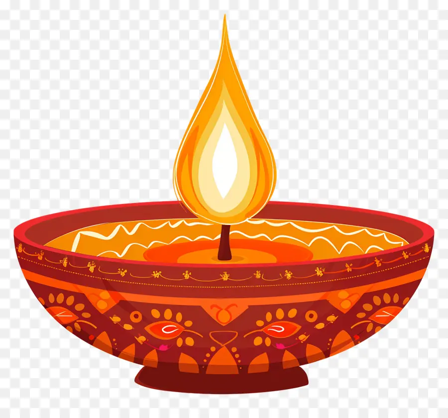 Diwali Diya，Lampu Minyak PNG