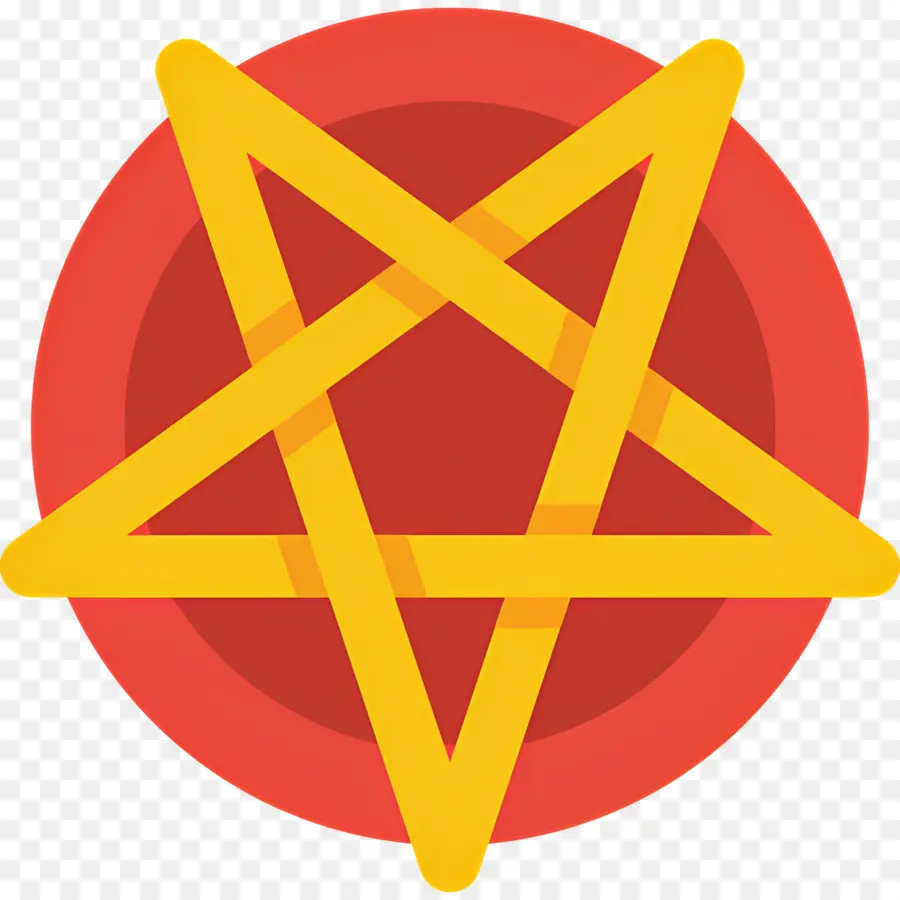 Simbol Pentagram，Pentagram PNG