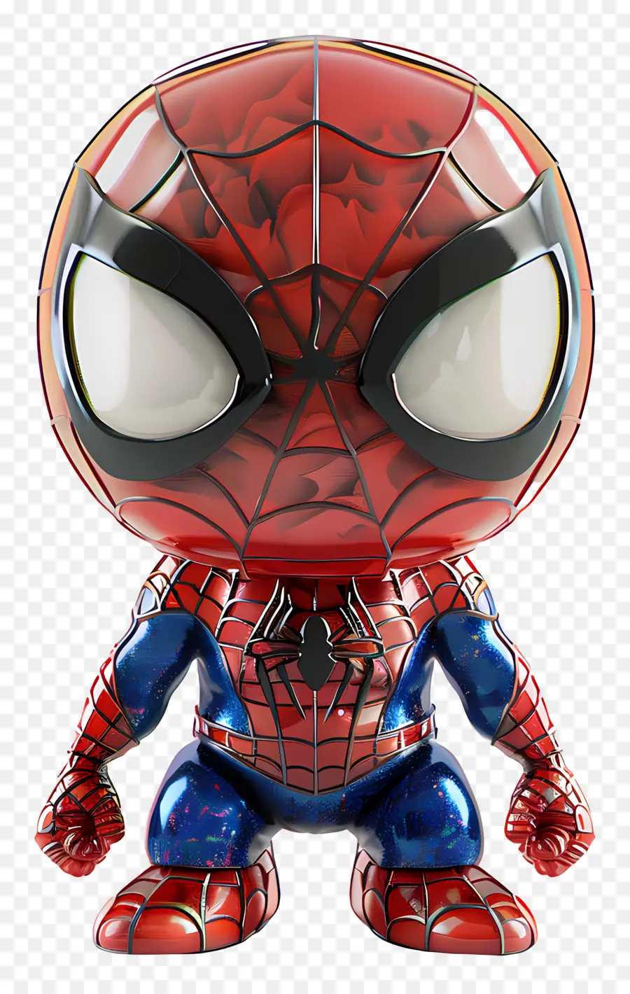 Spiderman Yang Lucu，Manusia Laba Laba Chibi PNG