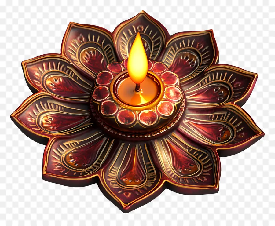 Deepavali，Lampu Diya PNG