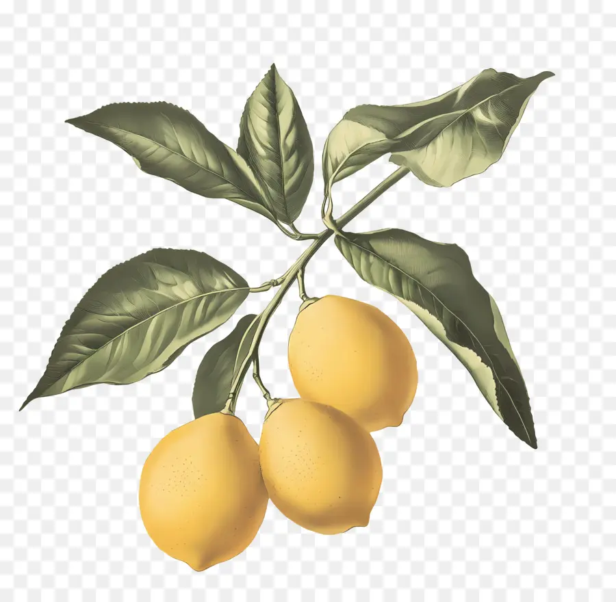 Lemon Antik，Lemon Kuning PNG