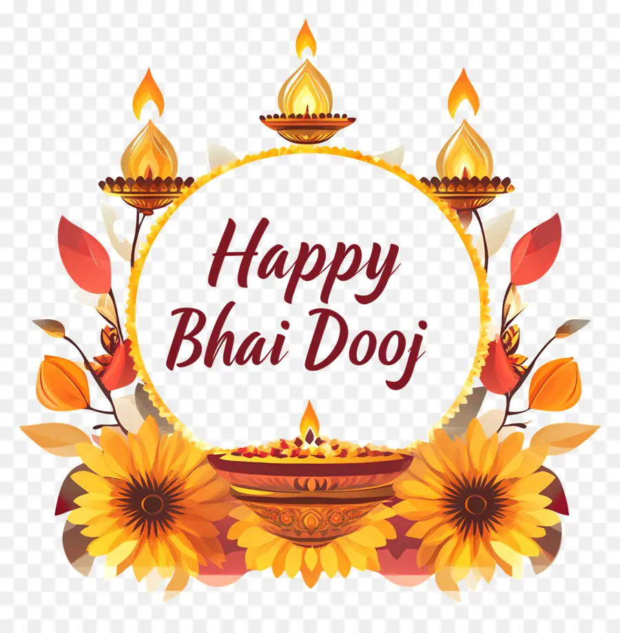 Selamat Bhai Dooj，Bunga PNG