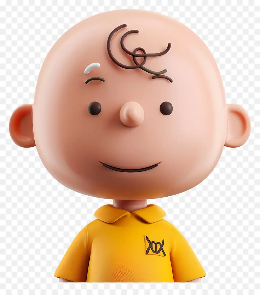 Charlie Brown，Karakter Botak PNG