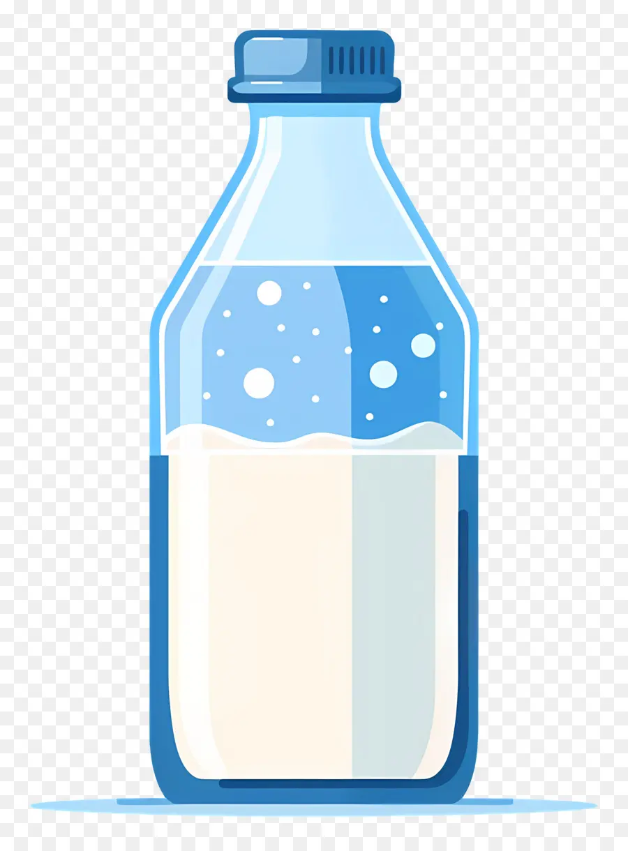 Botol Susu，Botol Biru PNG