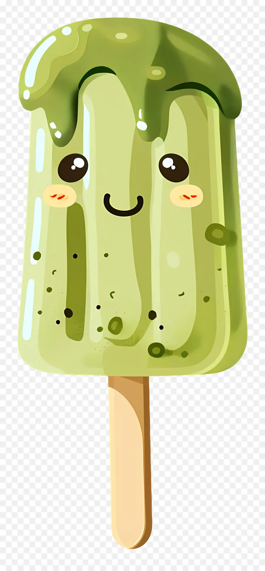 Es Krim Matcha，Es Loli Kiwi PNG