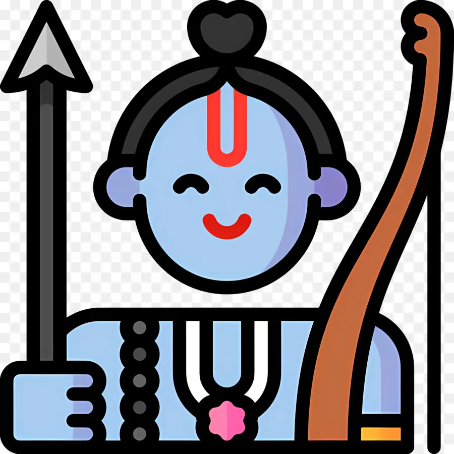 Rama，Dewa Biru PNG