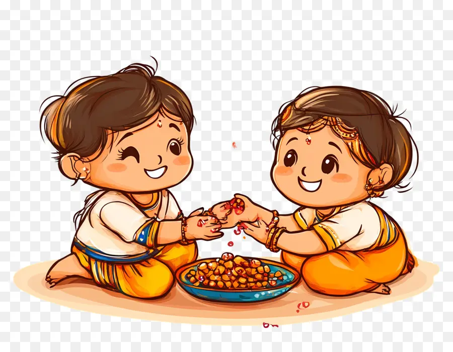 Selamat Bhai Dooj，Anak Anak Bermain PNG