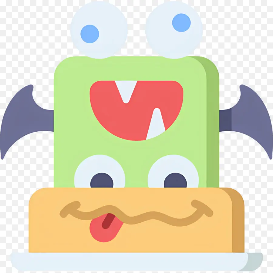 Kue Halloween，Kue Monster PNG