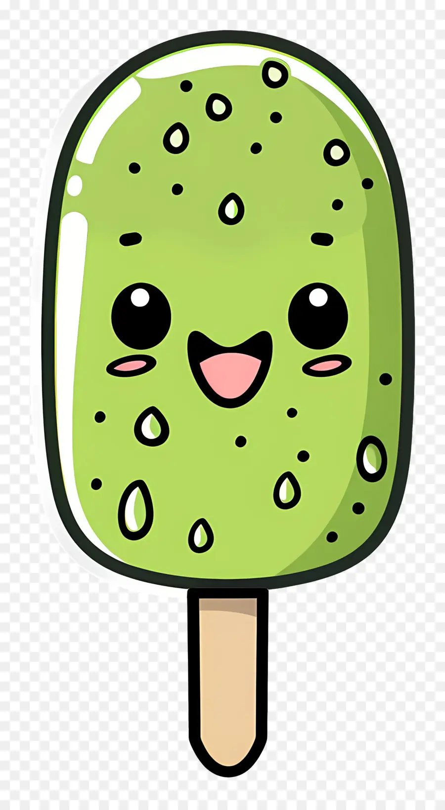 Es Krim Matcha，Es Loli Kiwi PNG