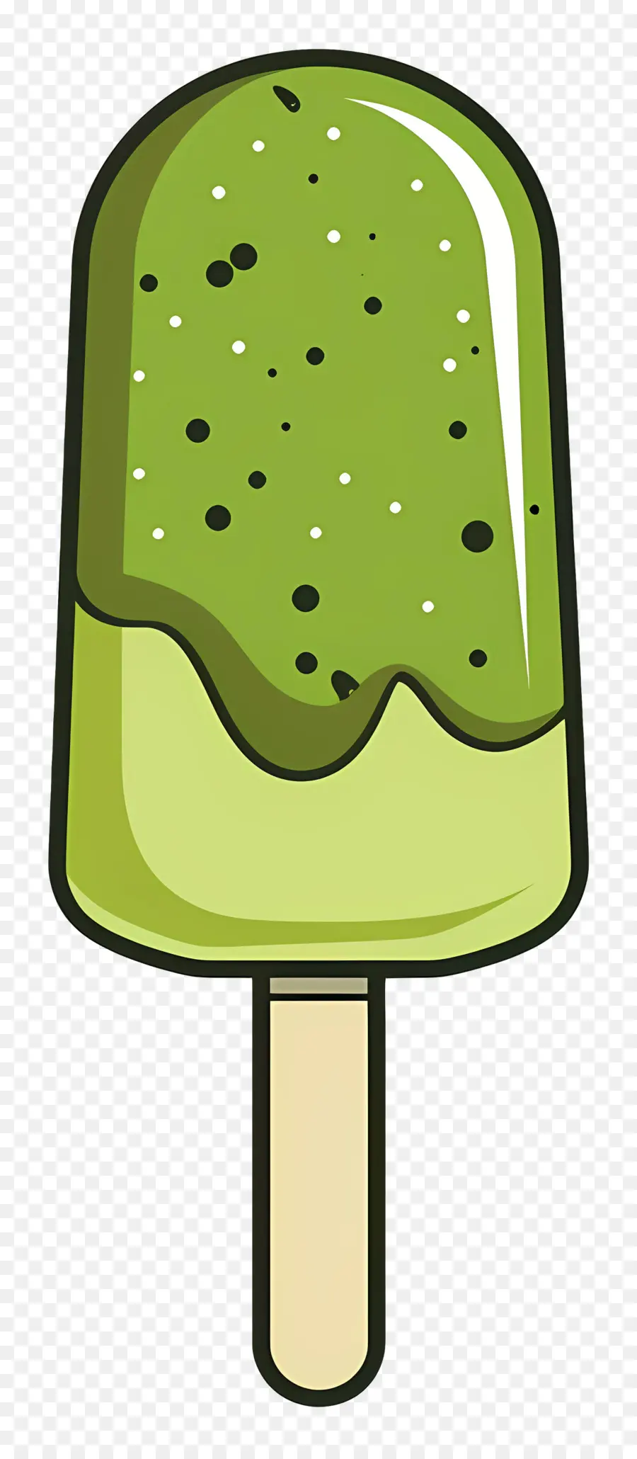 Es Krim Matcha，Es Loli Kiwi PNG