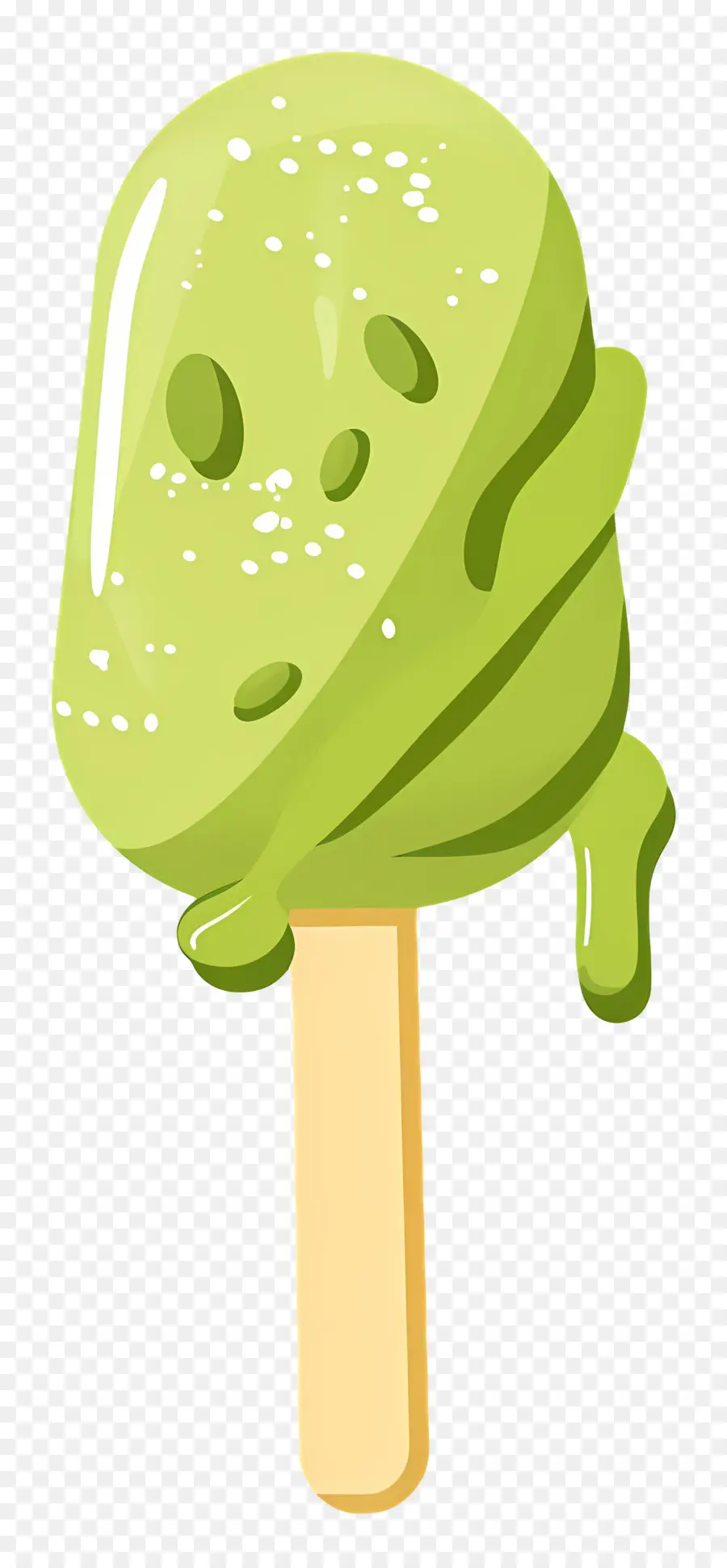 Es Krim Matcha，Es Loli Kiwi PNG