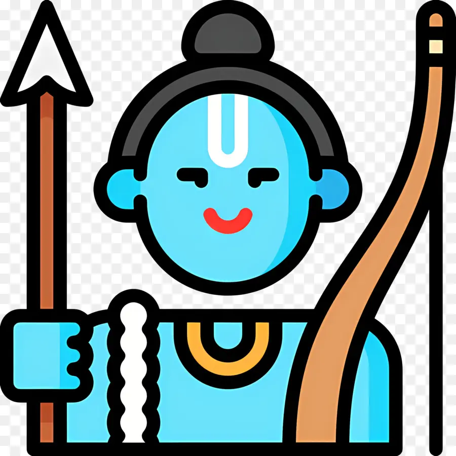 Rama，Dewa Biru PNG