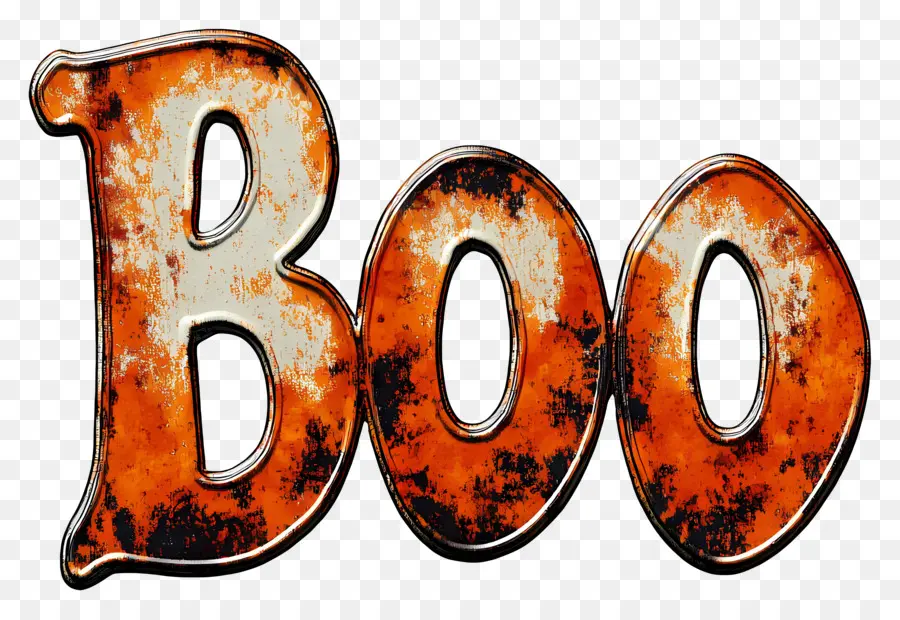 Halloween Boo，Teks Boo PNG