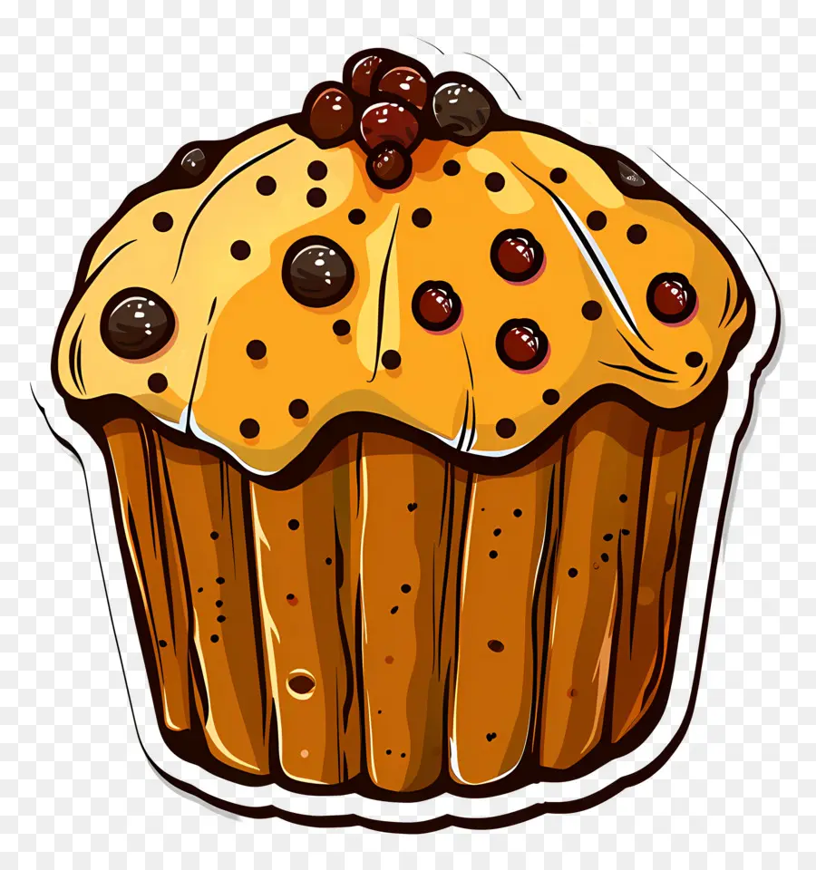 Panetton，Kue Muffin PNG