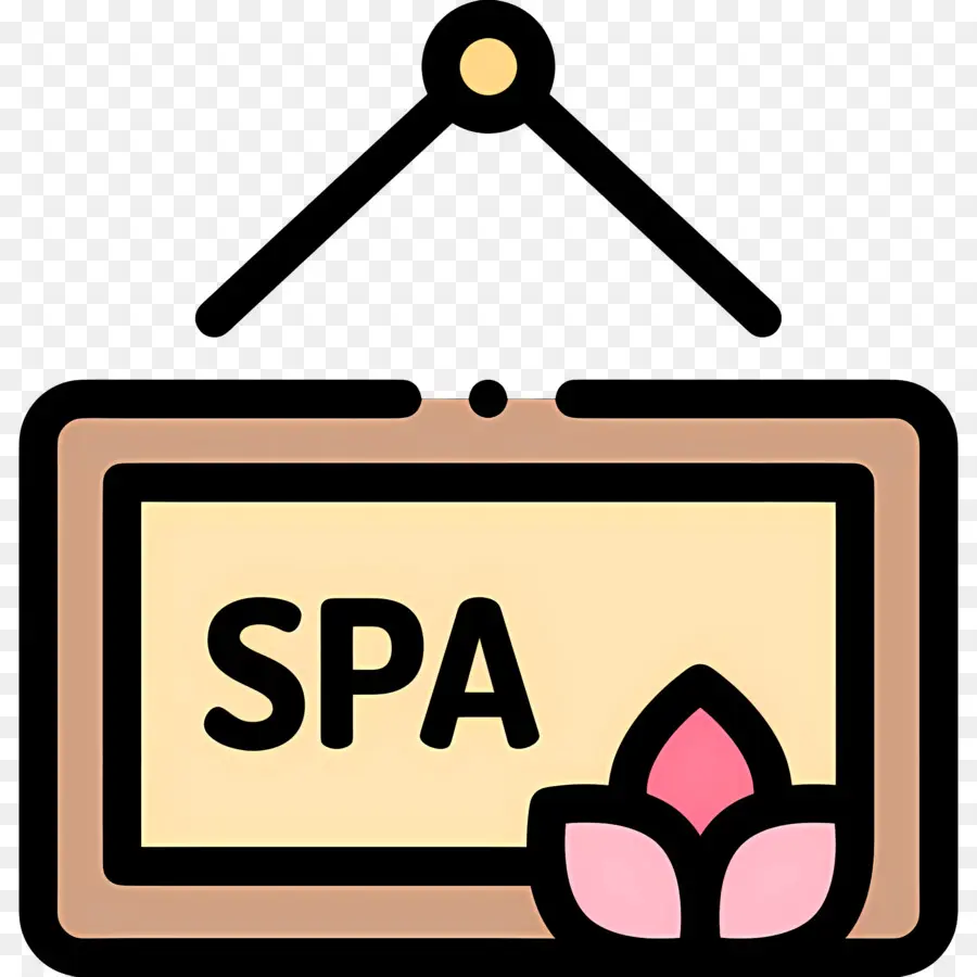 Simbol Spa，Tanda Spa PNG