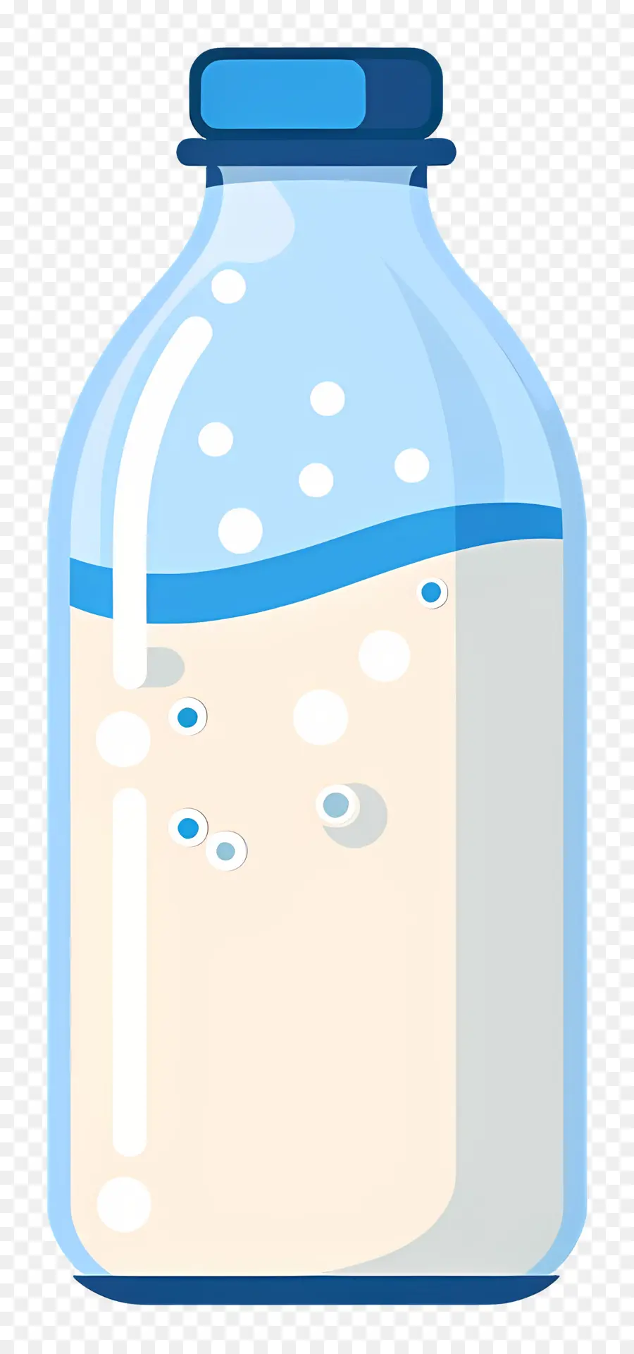 Botol Susu，Botol Biru PNG