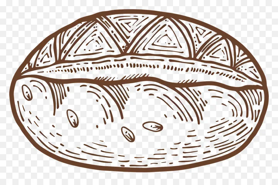 Roti Bulat，Ilustrasi Roti PNG