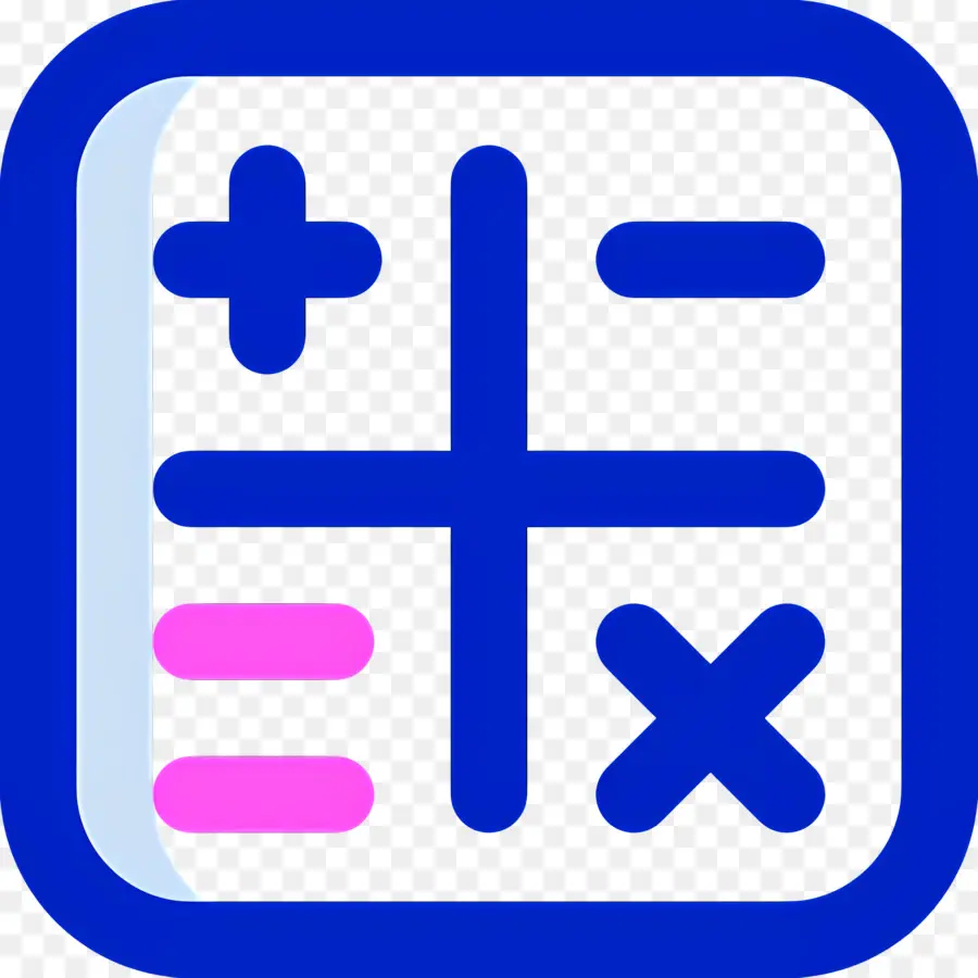 Simbol Matematika，Ikon Kalkulator PNG