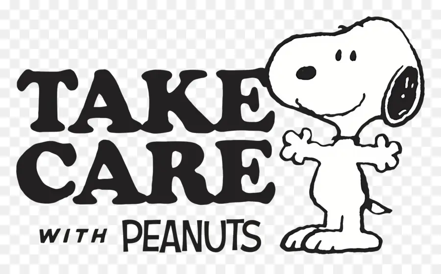 Kacang Tanah，Snoopy Dengan Teks PNG