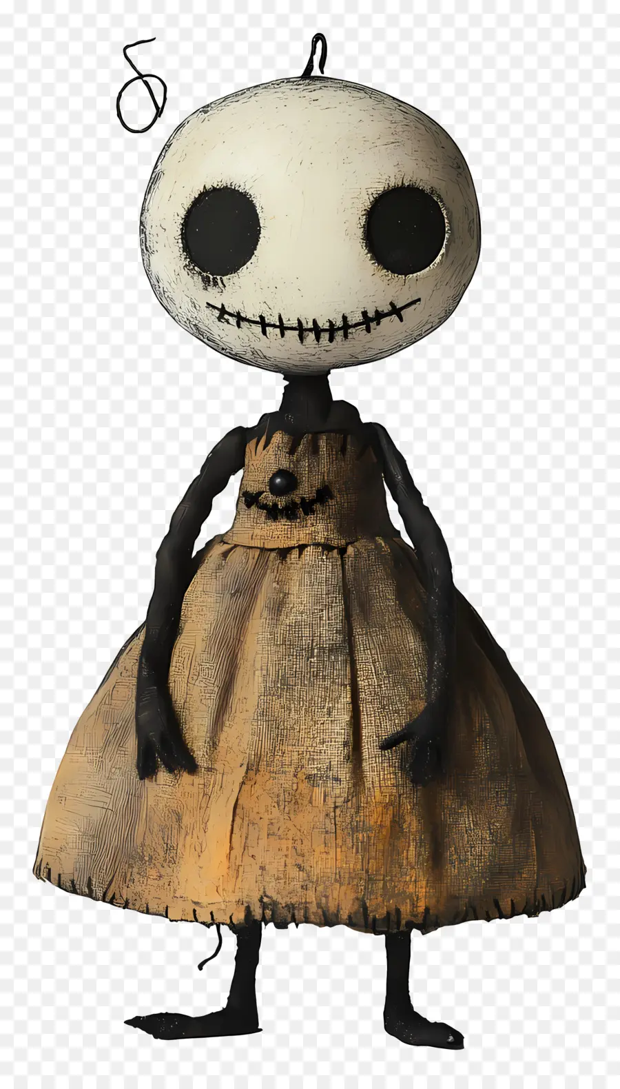 Boneka Terkutuk，Boneka Menyeramkan PNG