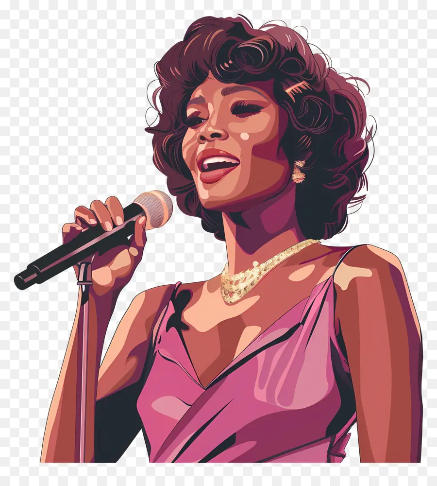 Whitney Houston，Wanita Bernyanyi PNG