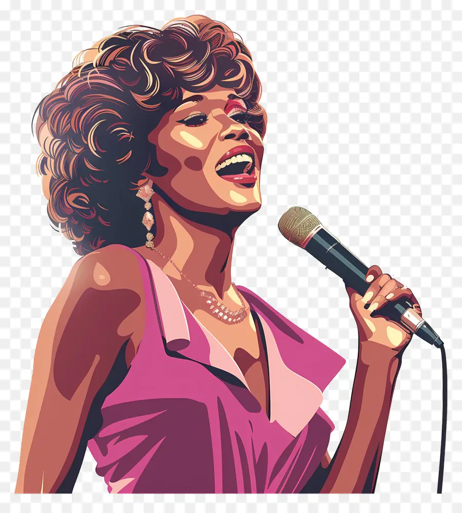 Whitney Houston，Wanita Bernyanyi PNG