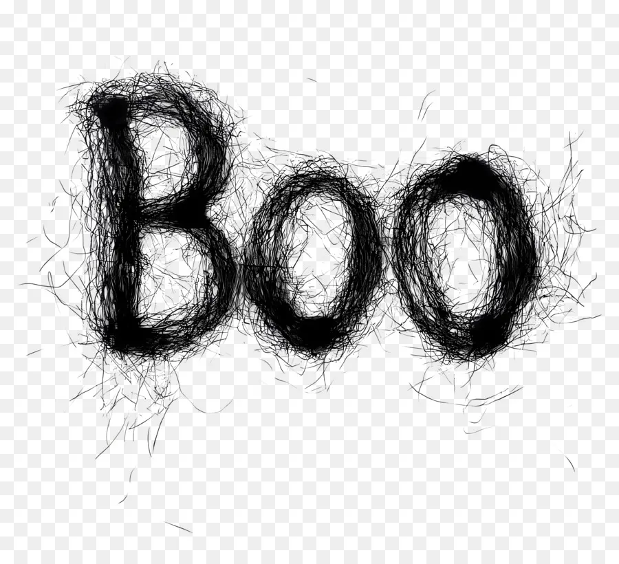 Halloween Boo，Teks Boo PNG