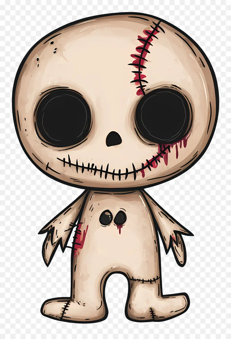 Boneka Terkutuk，Boneka Voodoo Yang Dijahit PNG