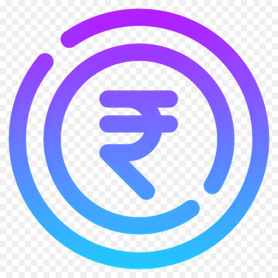 Simbol Rupee，Simbol Rupee Dalam Lingkaran PNG