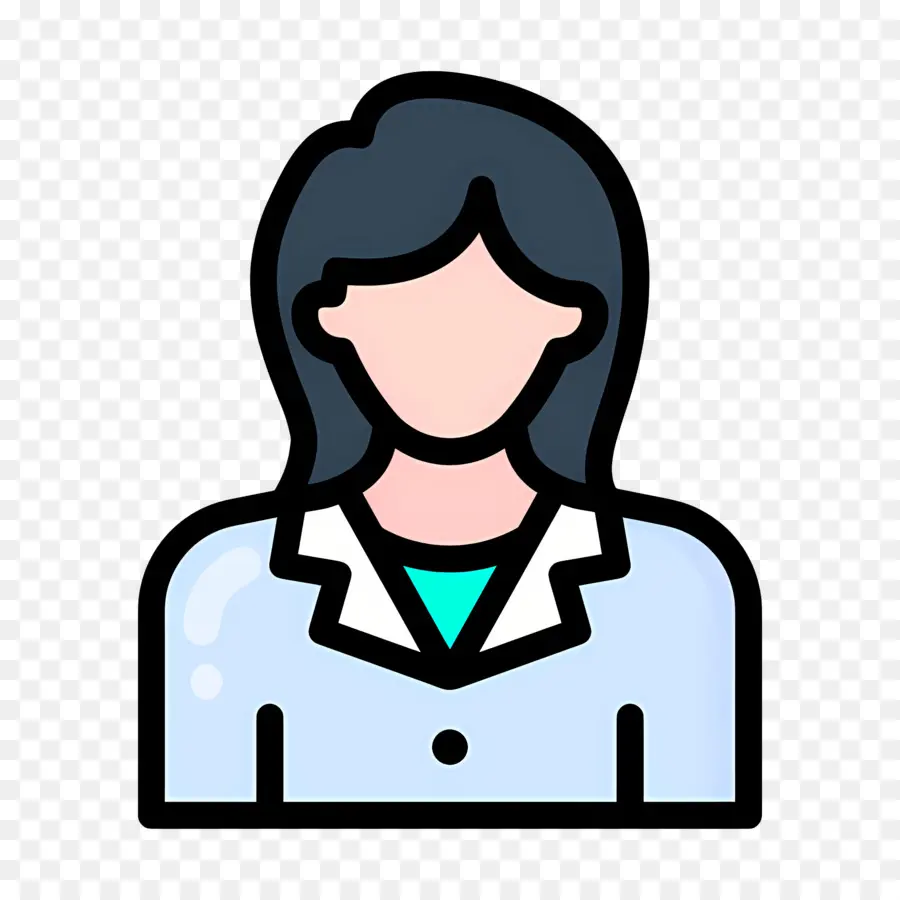 Simbol Dokter，Avatar Wanita PNG