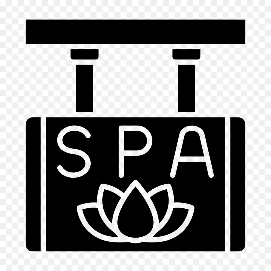 Simbol Spa，Tanda Spa PNG