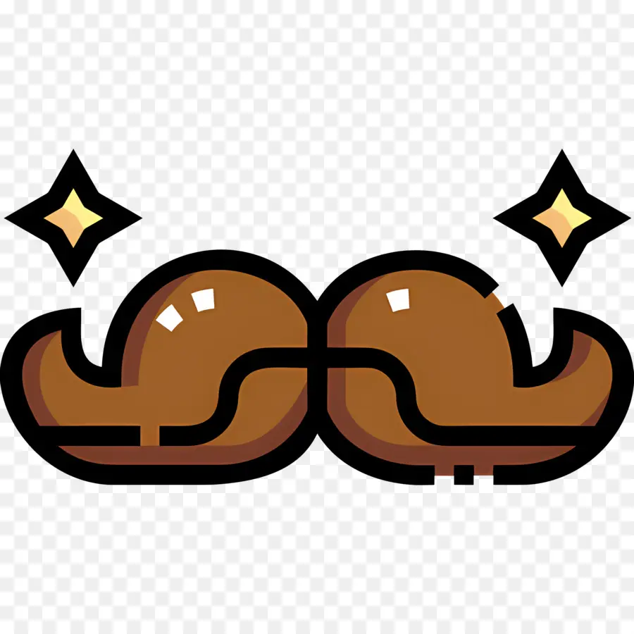 Kumis，Kumis Coklat PNG