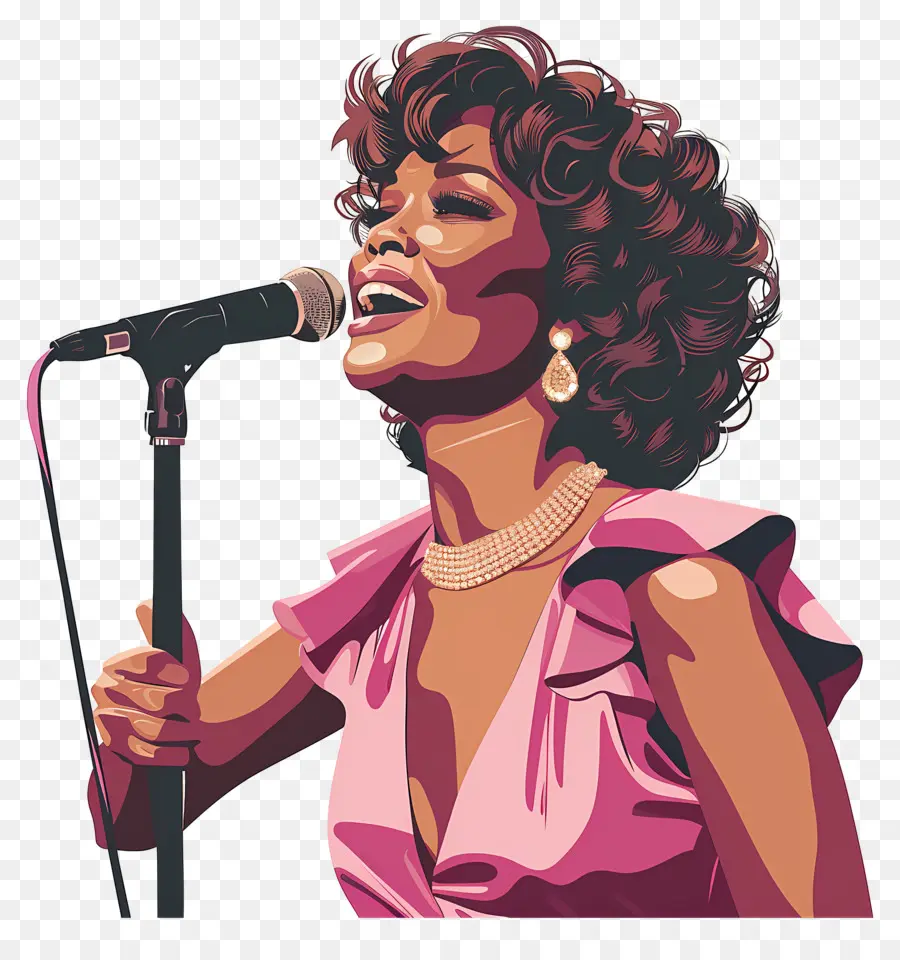 Whitney Houston，Wanita Bernyanyi PNG