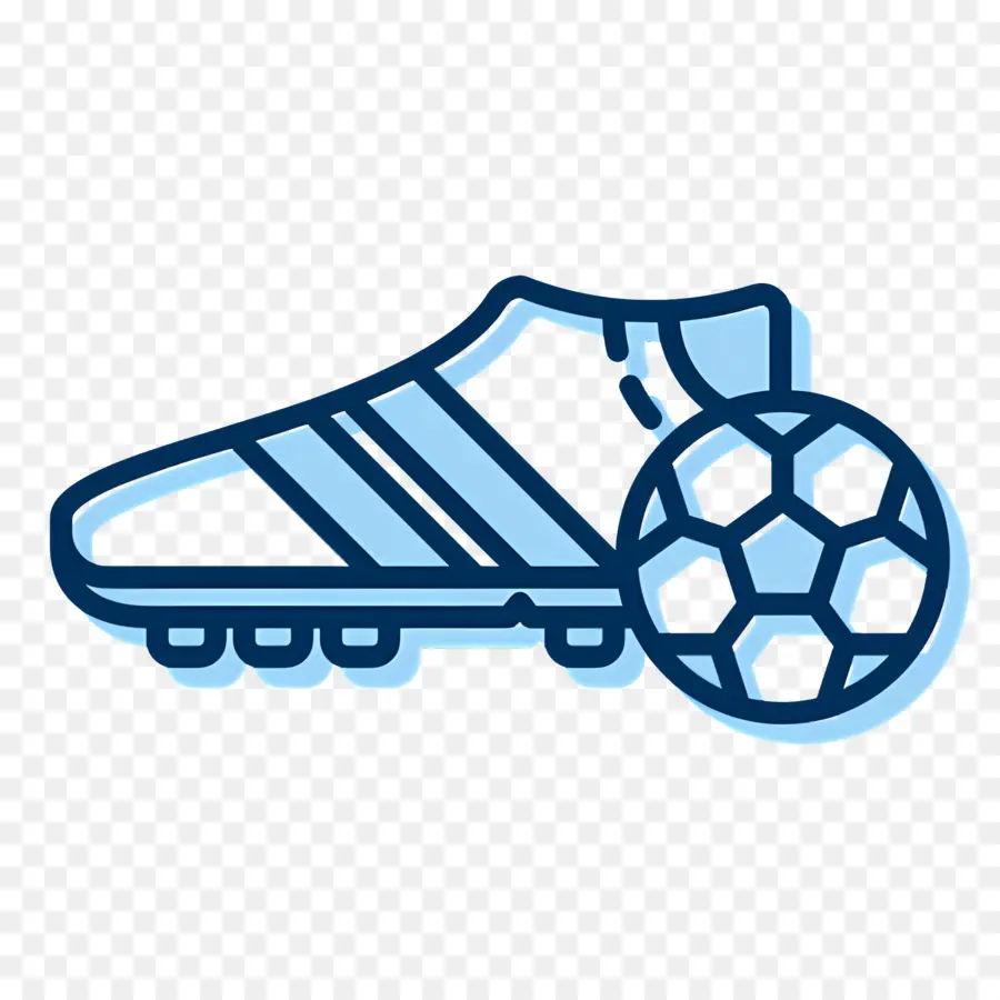 Sepatu Sepak Bola，Sepatu Sepak Bola Dan Bola PNG