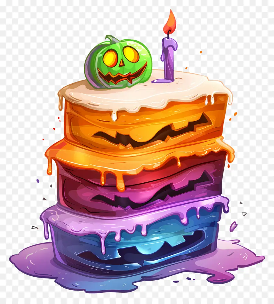 Kue Halloween，Labu Kuning PNG