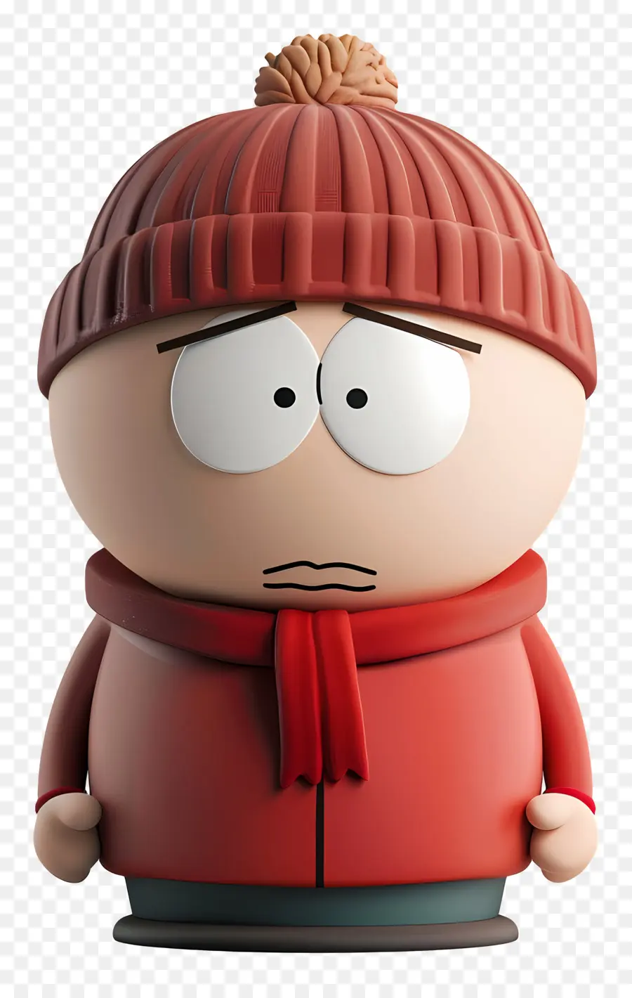 Eric Cartman，Karakter Kartun Bertopi Merah PNG