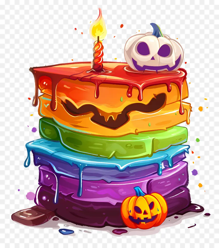 Kue Halloween，Labu Kuning PNG